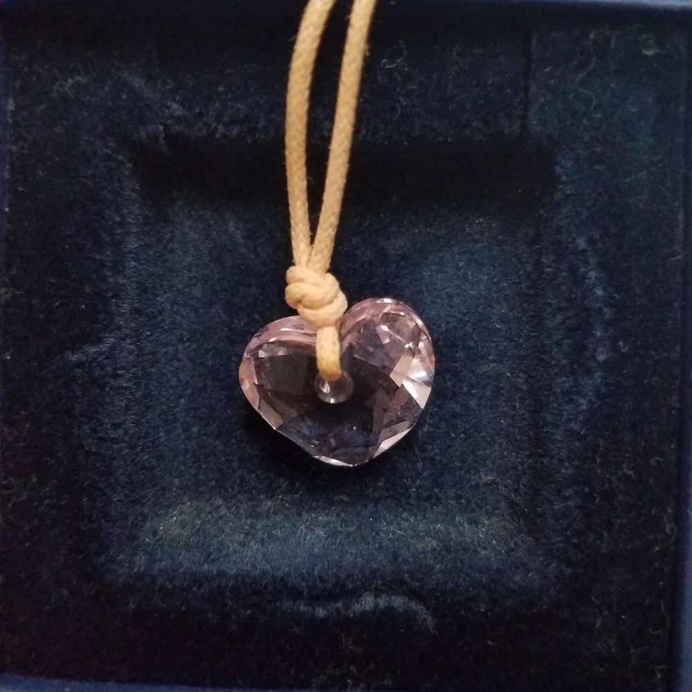 Swarovski Crystal Heart Pendant
